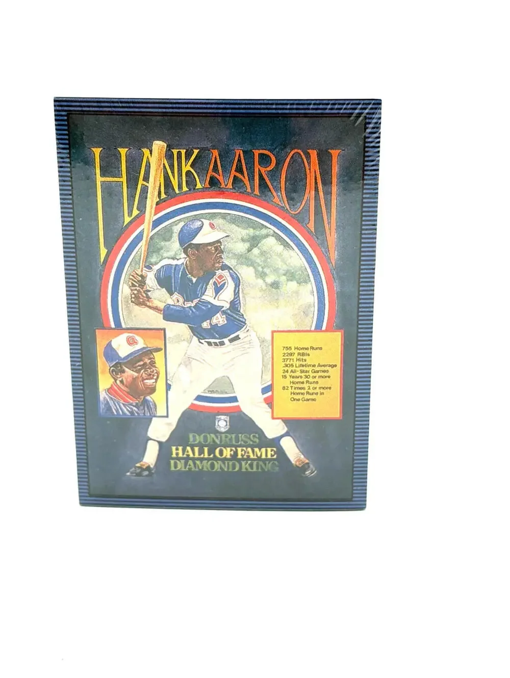 Factory Sealed 1985-1986 Donruss Baseball Card Set Hall Of Fame Hank Aaron